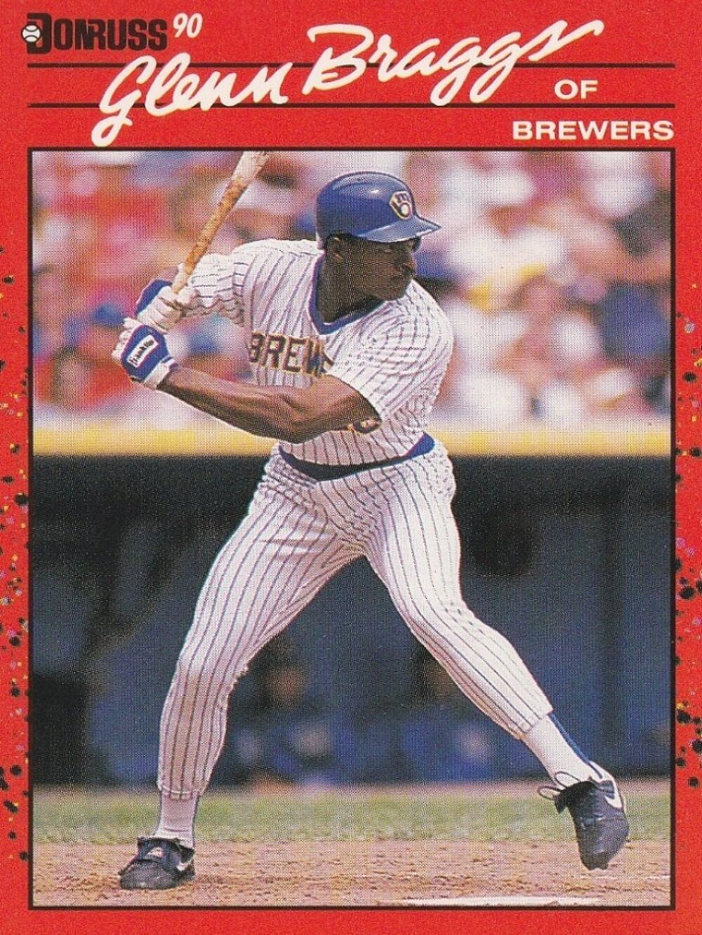 Glenn Braggs - Donruss 90 Baseball Card